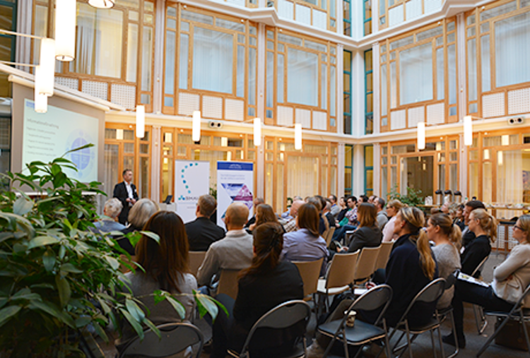 Publik på seminariet BIM och projektledning