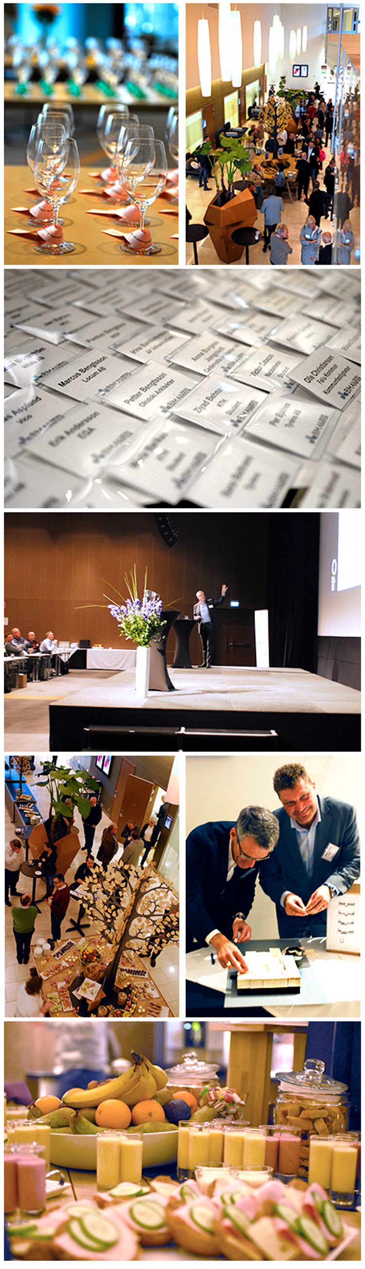 bildkollage från konferensen