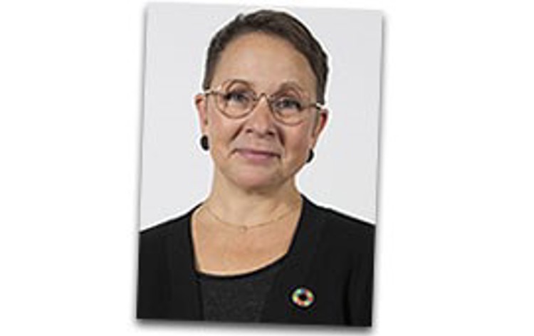 Petra Dalunde på Urban ICT Arena.