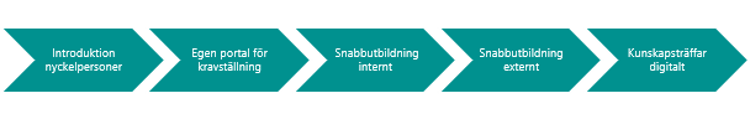 Schematisk illustration av programmet